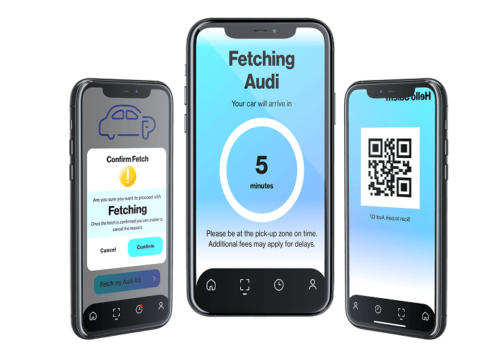 Parking Journey steps